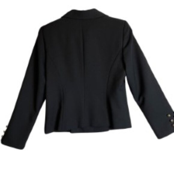 LEW MAGRAM VINTAGE DOUBLE BREASTED BLAZER W/ANTIQUE GOLD-TONED BUTTONS SIZE 10 - Picture 8 of 8